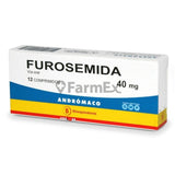 Furosemida 40 mg x 12 comprimidos