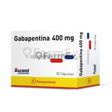 Gabapentina 400 mg x 30 cápsulas