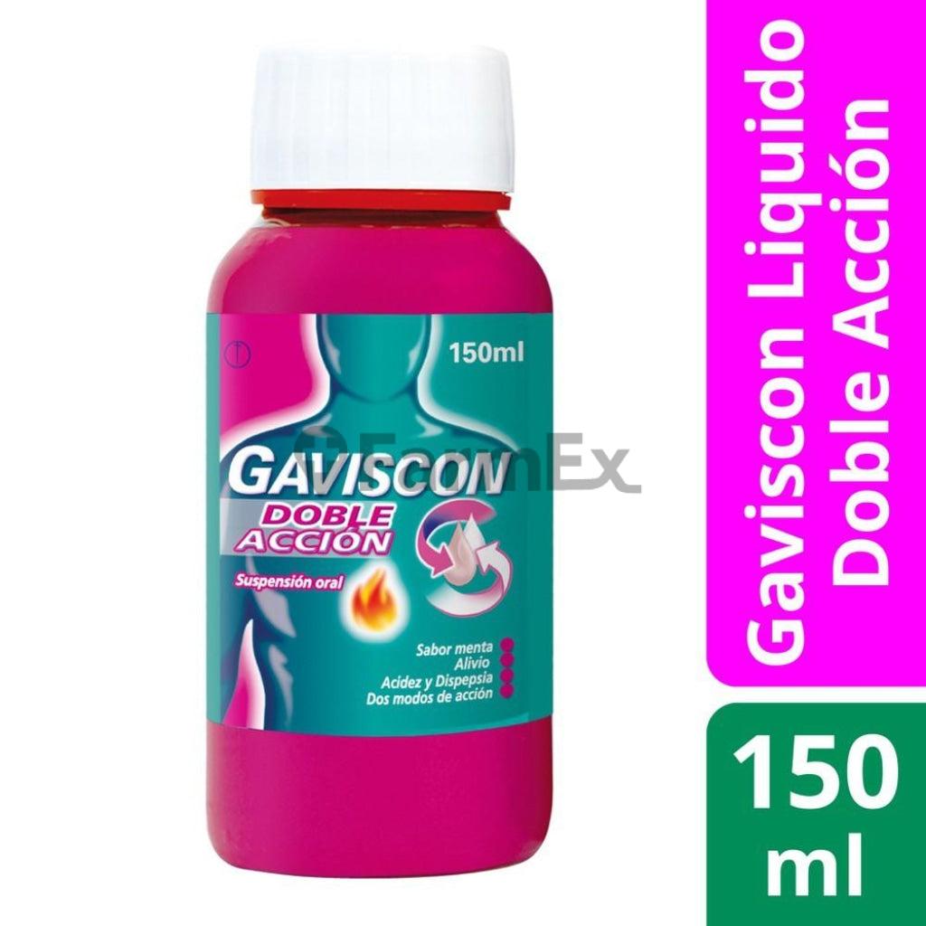 Gaviscon Suspensión Oral Doble Acción x 150 mL.