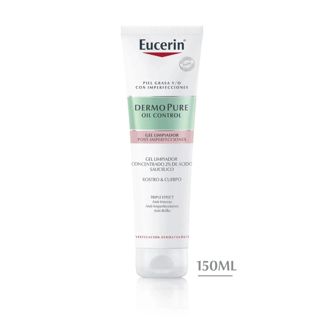 Gel Limpiador Dermopure Concentrado Triple Efecto 150 mL Beiersdorf 