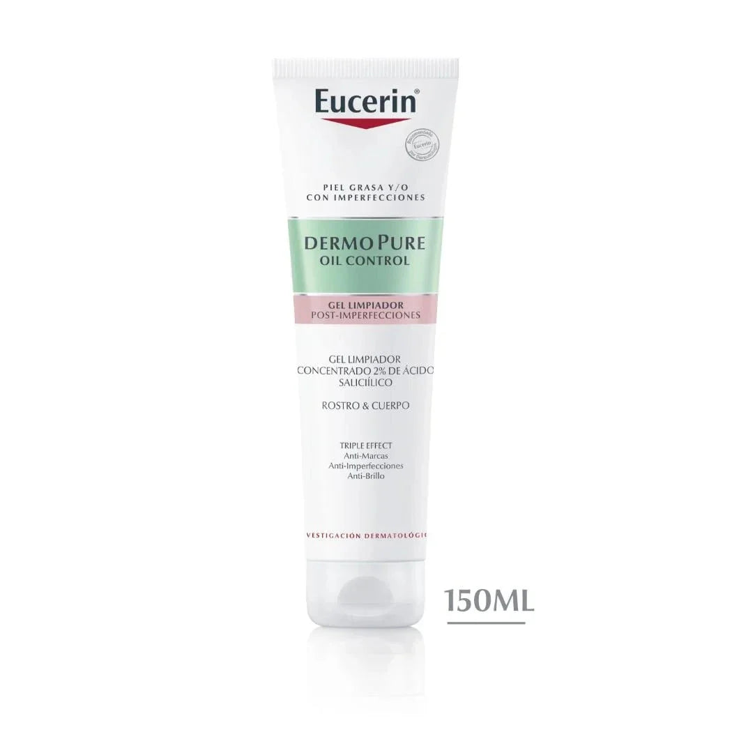 Gel Limpiador Dermopure Concentrado Triple Efecto 150 mL.