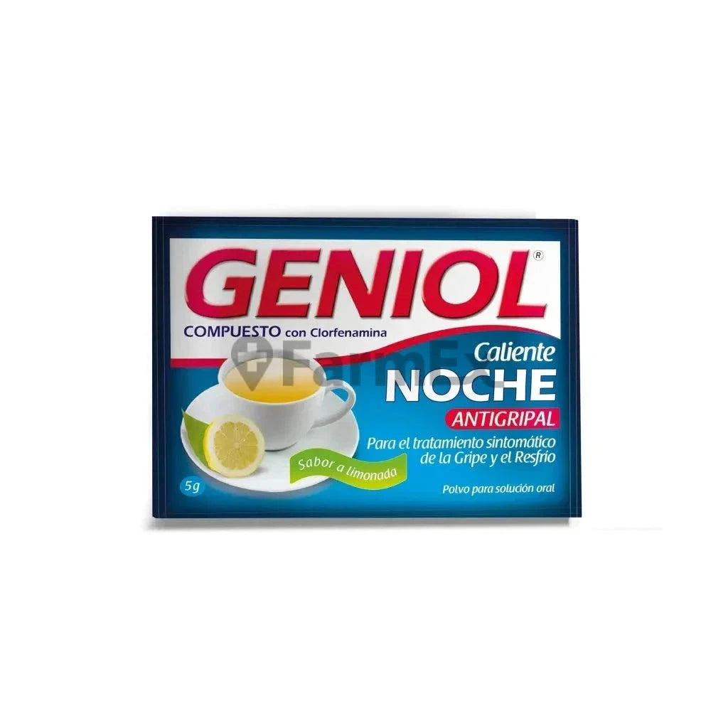 Geniol Compuesto caliente Noche 5g Farmex-MiaHealth-Persistente 