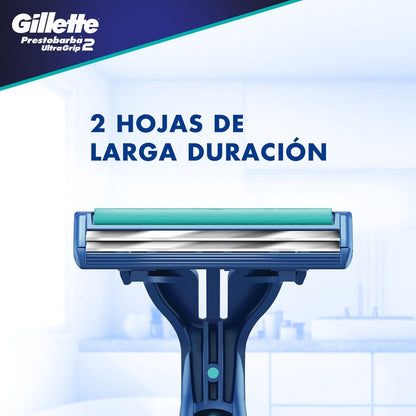 Gillette Afeitadora Desechable Prestobarba Ultragrip 2 x 5 Uds P&G 