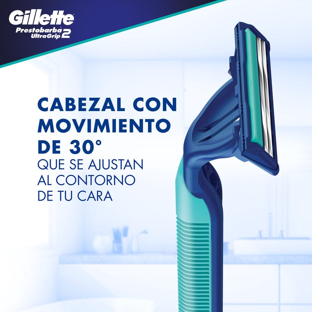 Gillette Afeitadora Desechable Prestobarba Ultragrip 2 x 5 Uds P&G 