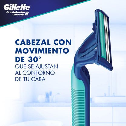 Gillette Afeitadora Desechable Prestobarba Ultragrip 2 x 5 Uds P&G 