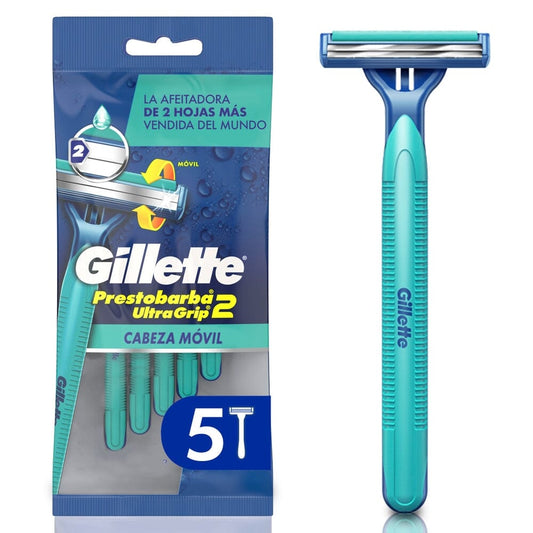 Gillette Afeitadora Desechable Prestobarba Ultragrip 2 x 5 Uds P&G 