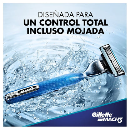 Gillette Mach 3 Pack Máquina Afeitar + 2 Cartuchos p&g 