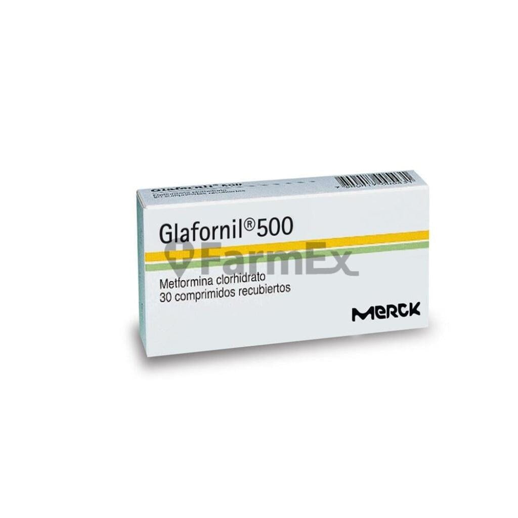Glafornil 500 mg x 30 comprimidos. Farmex-Consorcio 