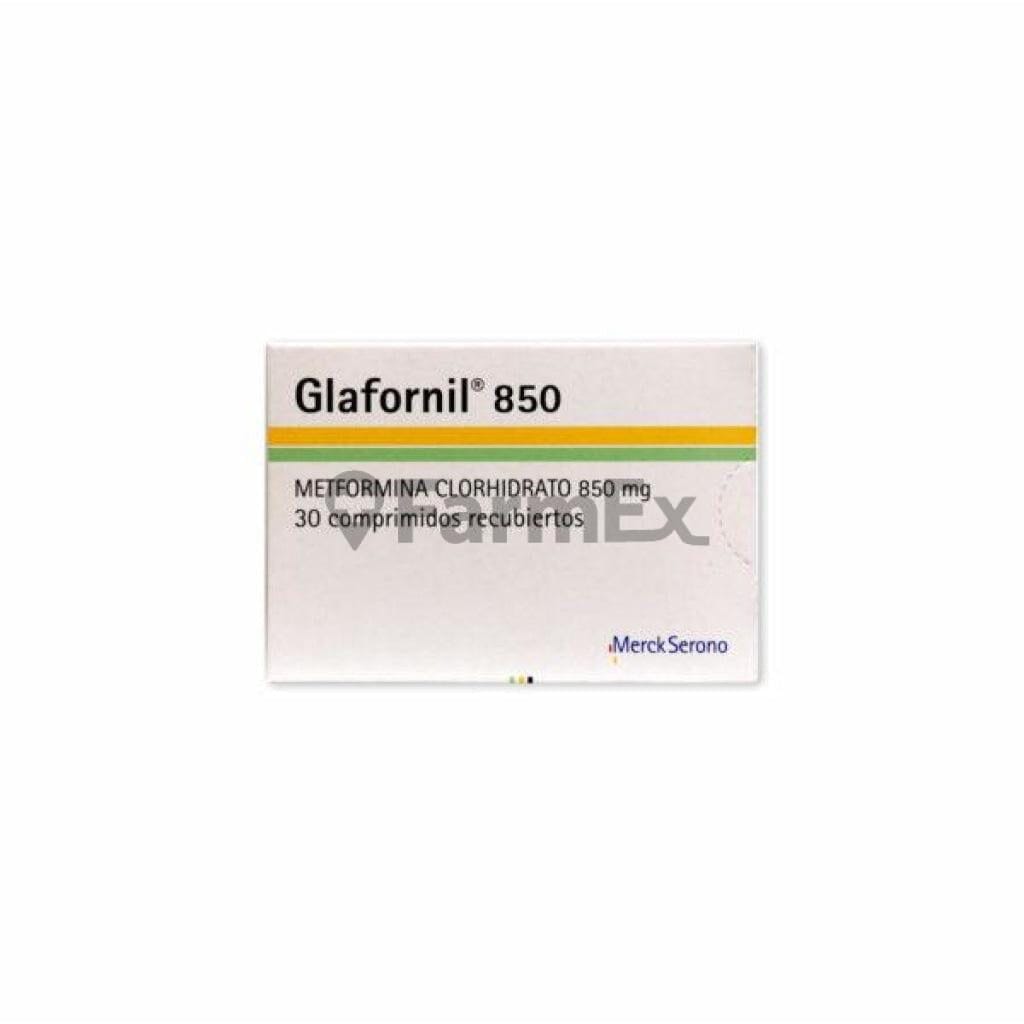 Glafornil 850 mg x 30 comprimidos Farmex-Fonasa-Persistente 