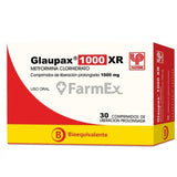 Glaupax XR 1000 mg x 30 comprimidos.