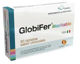 GlobiFer Masticable x 30 Tabletas sabor chocolate