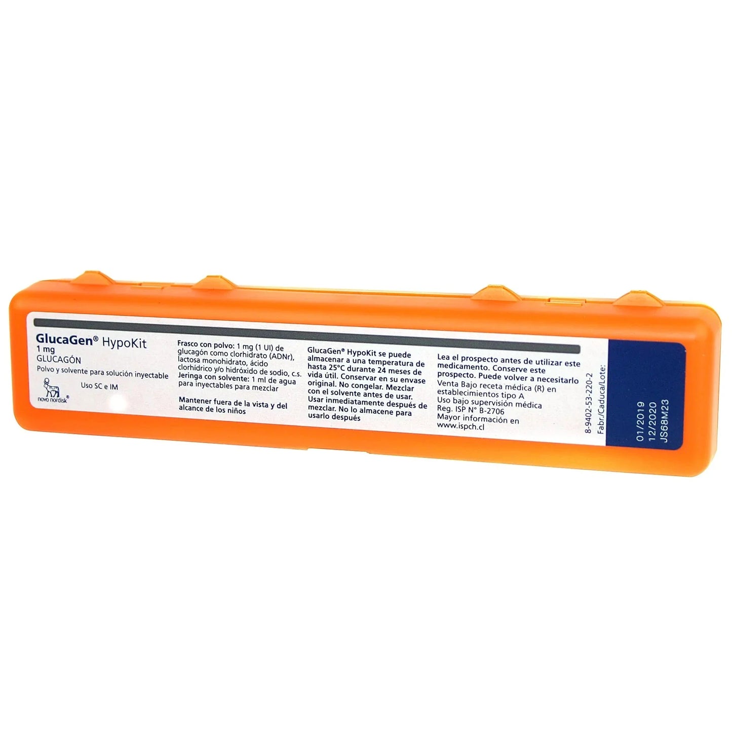 Glucagen HypoKit 1 mg (Novo Nordisk).