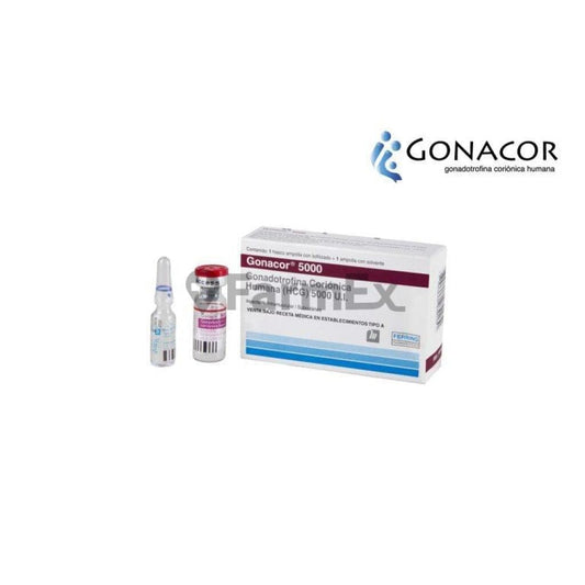 Gonacor Inyectable 5000 U.I. x 1 Frasco ampolla Farmex-VidaTres-Persistente 