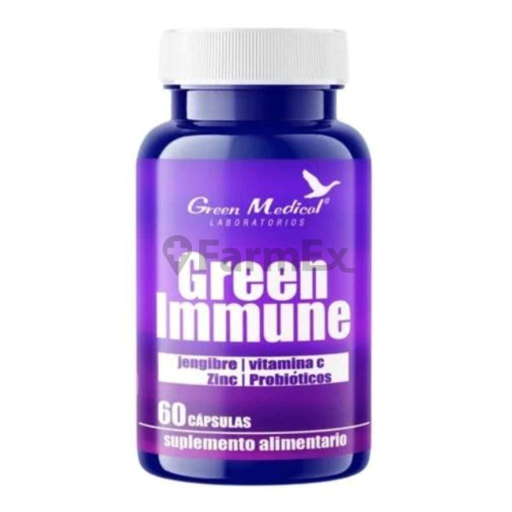 Green Immune x 60 capsulas. Farmex-Fonasa 
