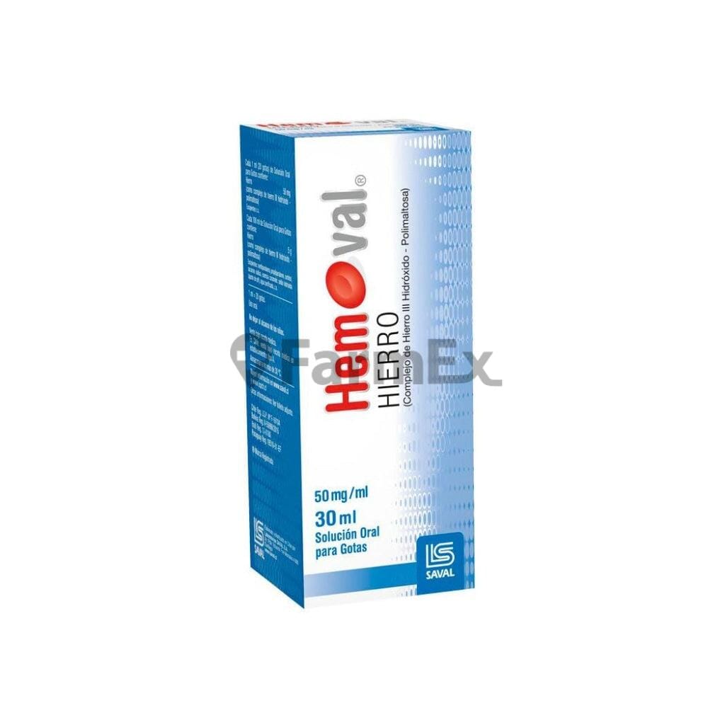 Hemoval Gotas x 30 mL Farmex-Pluxee-Persistente 