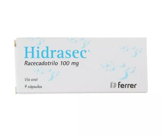 Hidrasec 100 mg x 9 cápsulas FERRER 