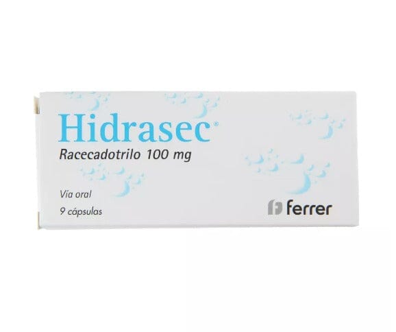 Hidrasec 100 mg x 9 cápsulas.