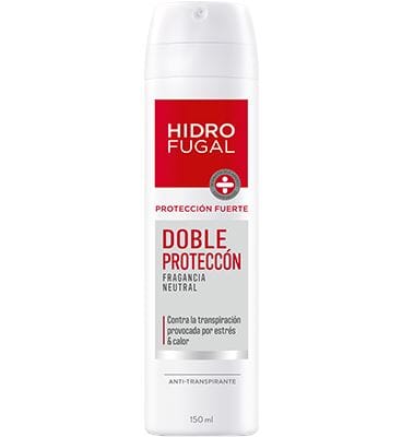 HIDROFUGAL desodorante spray Doble Protección x 150 mL Farmex-Pluxee-Persistente 