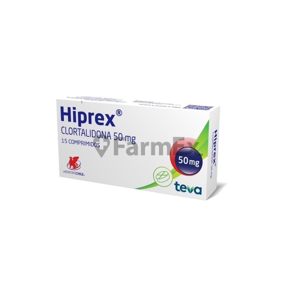 Hiprex 50 mg x 15 comprimidos Farmex-Consorcio-Persistente 