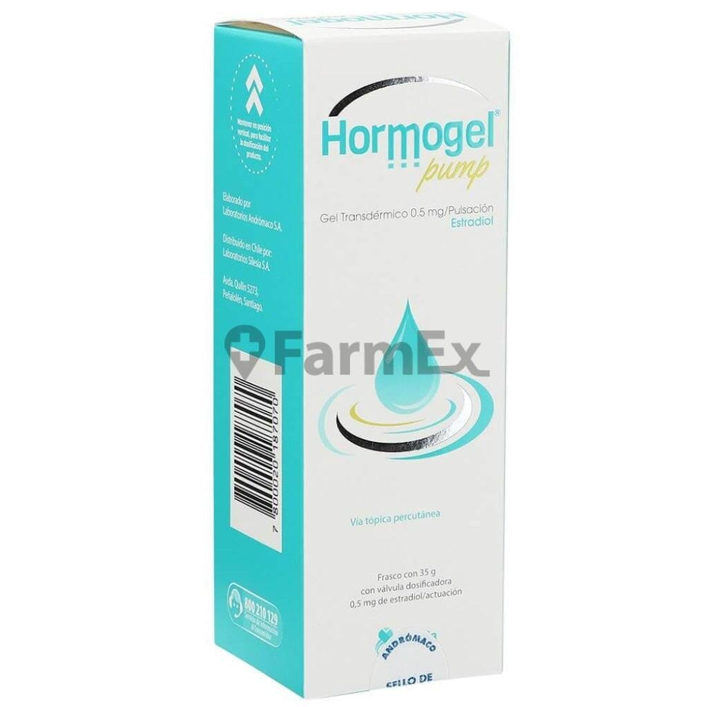 Hormogel Pump Gel Transdermico 0,5 mg x 35 g. Farmex-Yapp-Programa-Boleta 