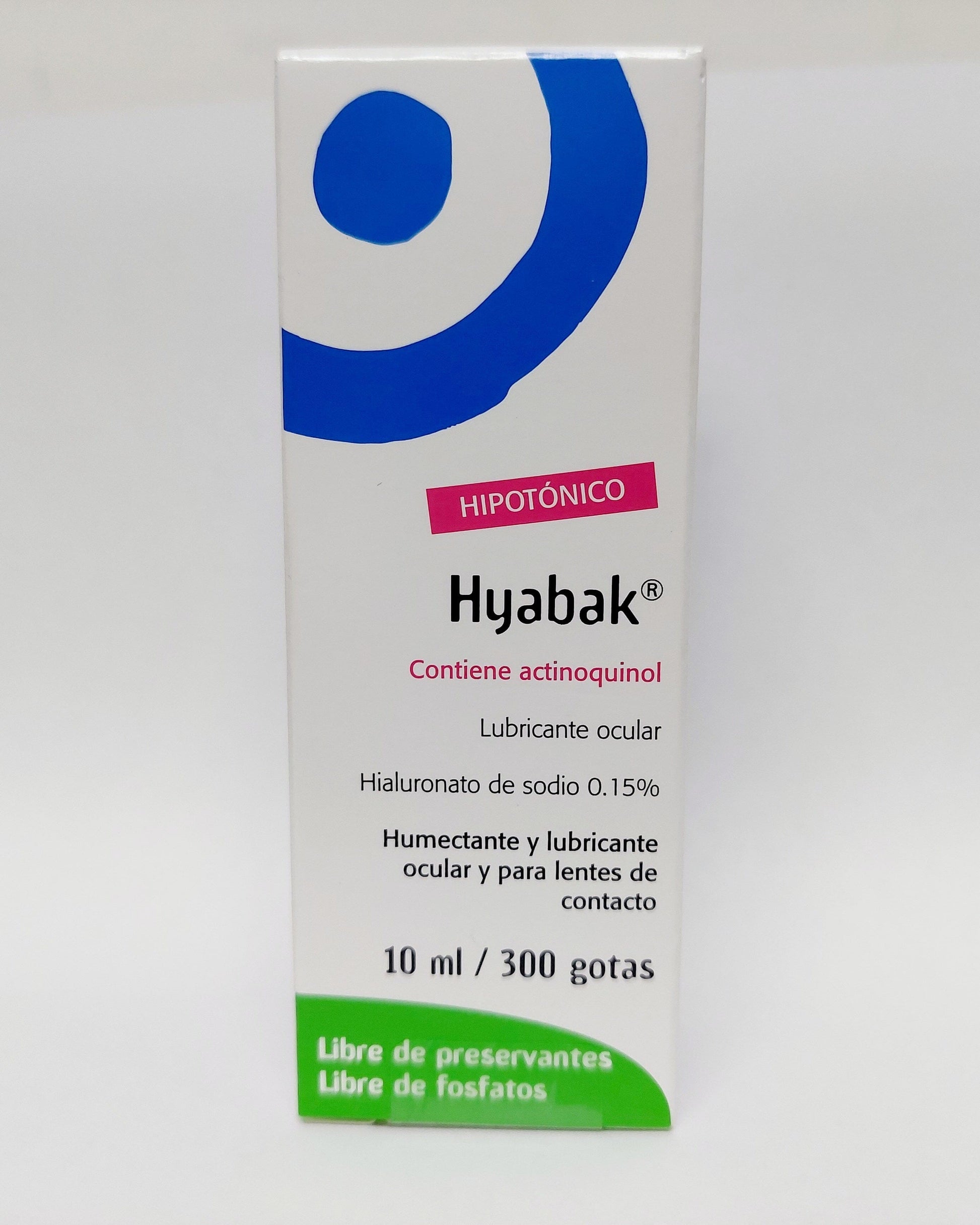 Hyabak Gotas Oftálmicas x 10 mL. Farmex-Fonasa 