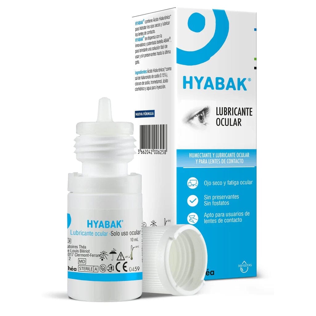 Hyabak Gotas Oftálmicas x 10 mL Farmex-Pluxee-Persistente 