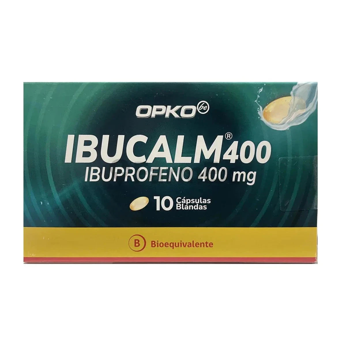 Ibucalm 400 mx 10 cápsulas Farmex-Pluxee-Persistente 