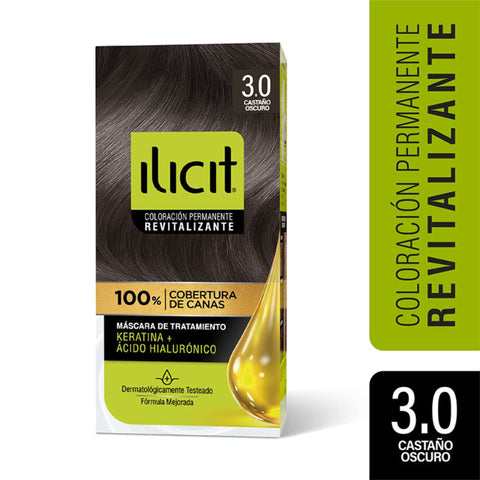 ILICIT Tintura 3.0 Castaño Oscuro