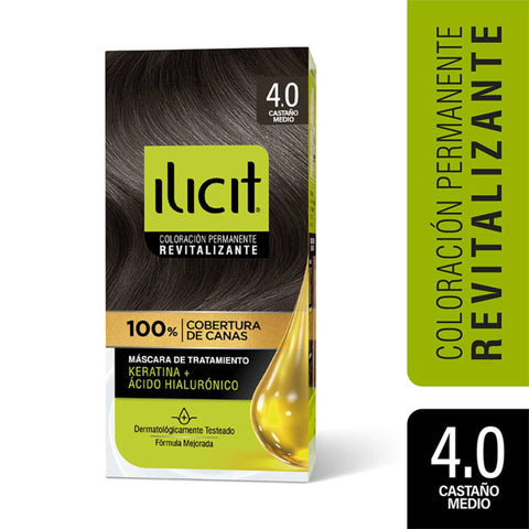 ILICIT Tintura 4.0 Castaño Medio
