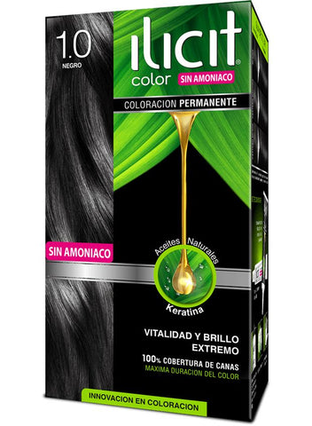 ILICIT Tintura Sin Amoniaco 1.0 Negro