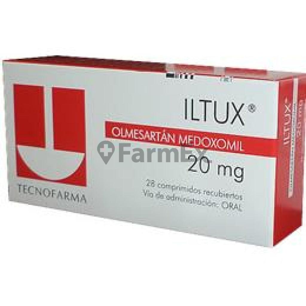 Iltux 20 mg x 28 comprimidos.