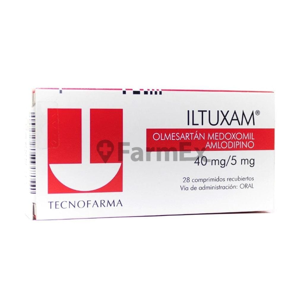 Iltuxam 40 mg / 10 mg x 28 comprimidos Farmex-Fonasa-Persistente 