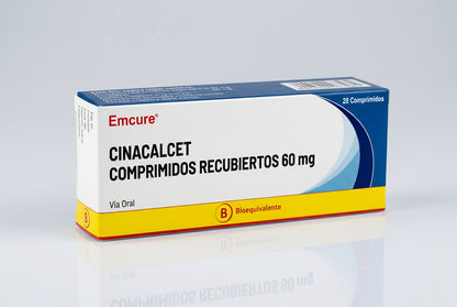 Cinacalcet 60 mg x 28 comprimidos "Ley Cenabast"