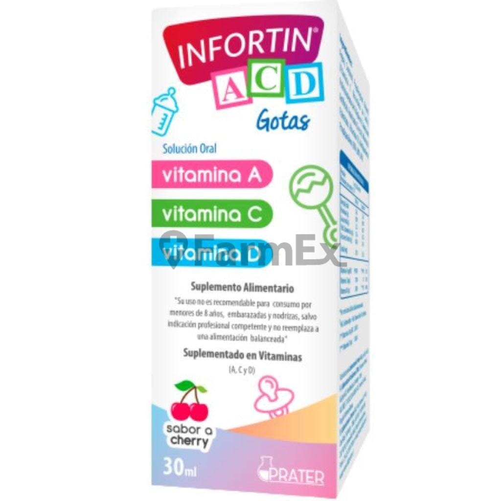 Infortin ACD gotas x 30 mL Farmex-Fonasa-Persistente 