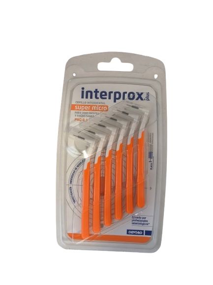 Interprox Plus Super Micro 0,9 x 6 unidades Dentaid 