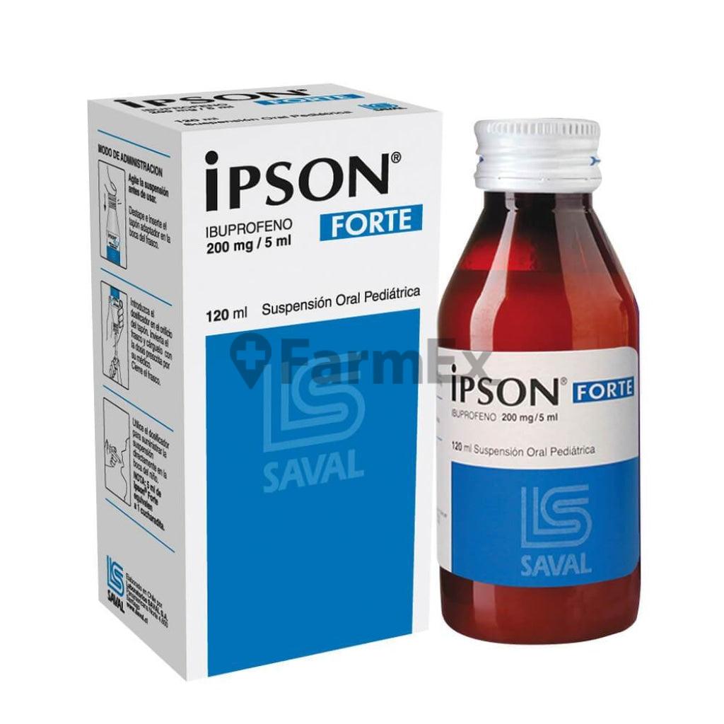 Ipson Forte 200 mg / 5 mL x 120 mL.