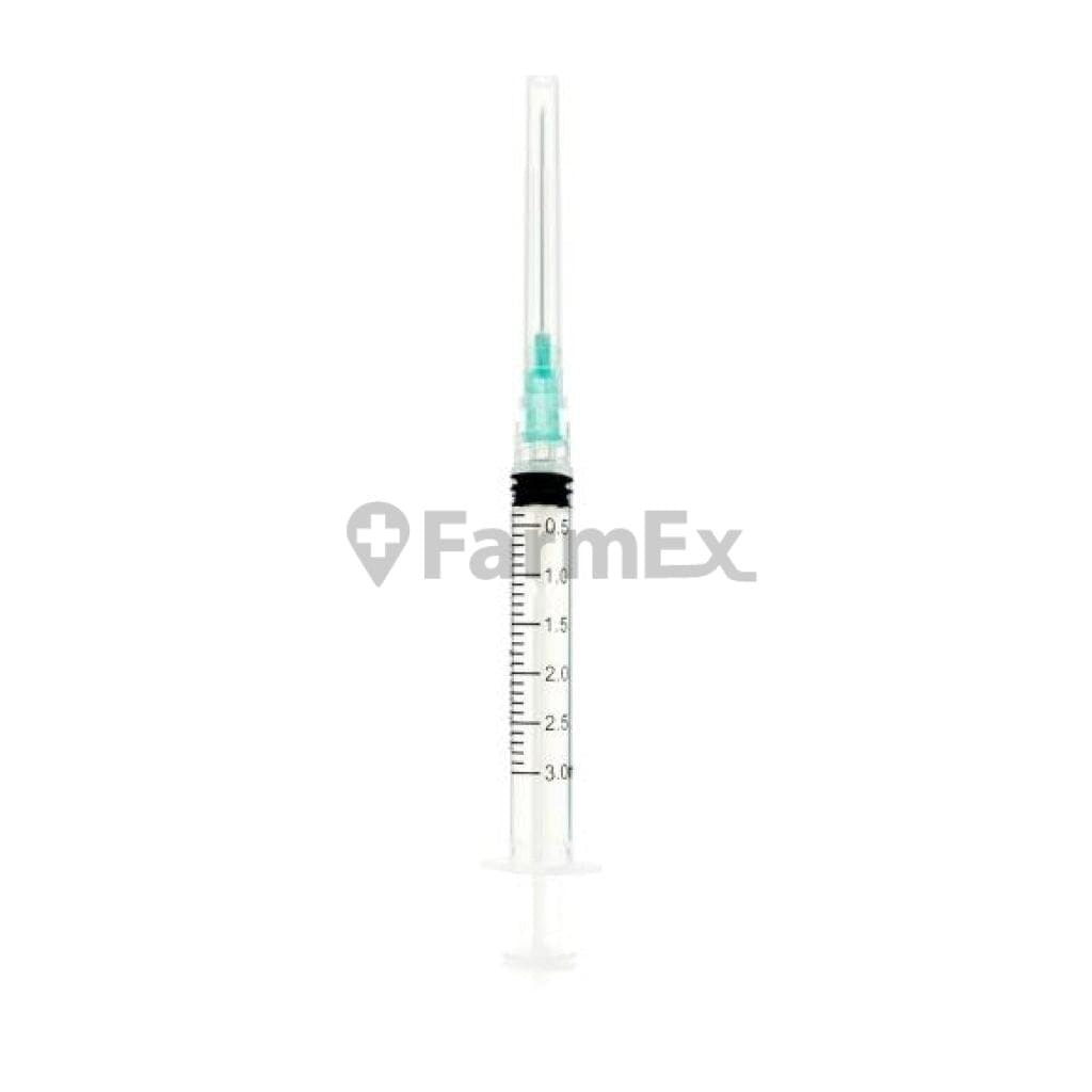 Jeringas Desechable 3 mL (Cranberry) Farmex-BanMedica-Persistente 