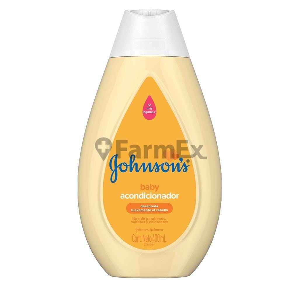 Johnson's Baby "Acondicionador" x 400 mL Farmex-Pluxee-Persistente 