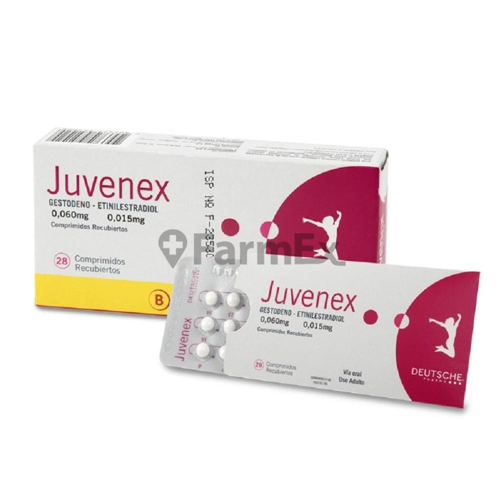 Juvenex x 28 comprimidos susc-1 de 2 meses Farmex-Suscripciones-Persistente 