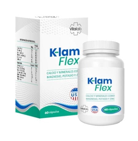 K-lam Flex x 60 cápsulas Farmex-Pluxee-Persistente 