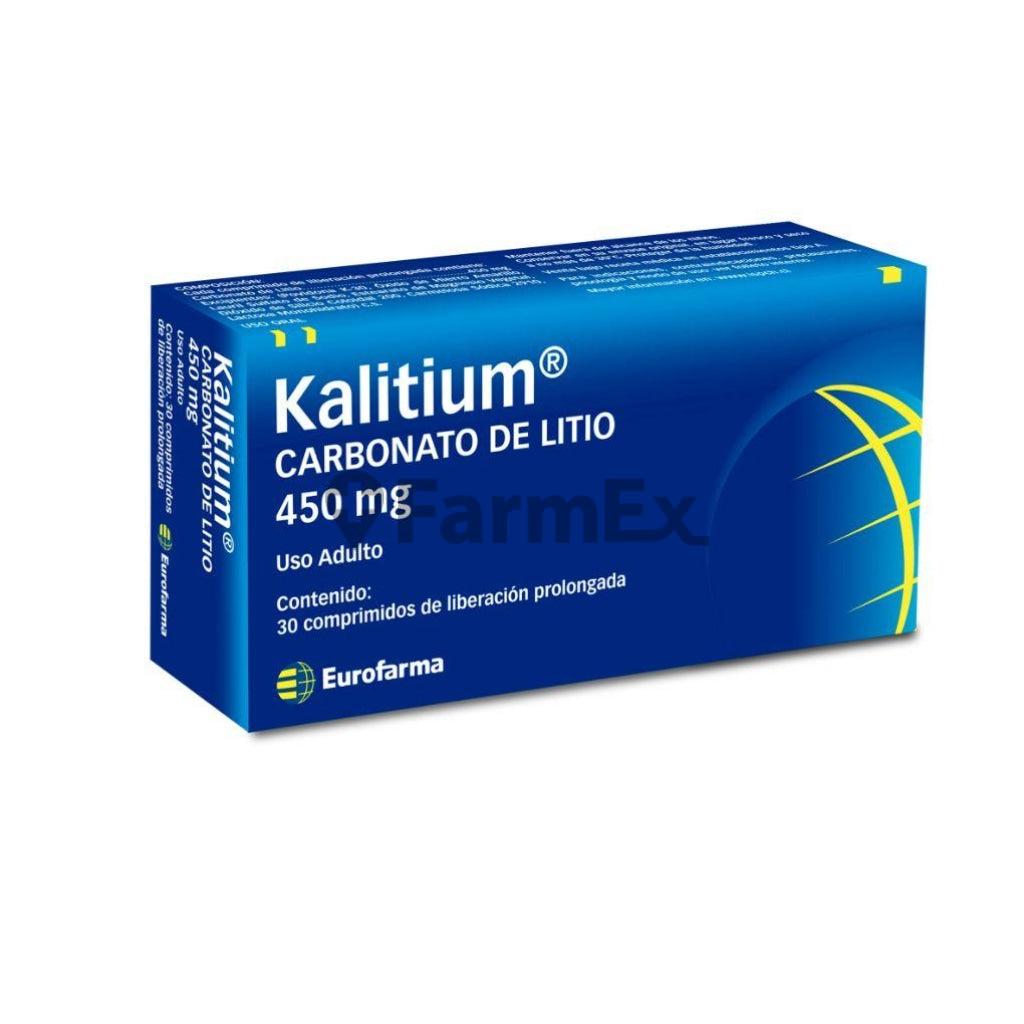 Kalitium Lp 450 mg x 30 comprimidos "Ley Cenabast".