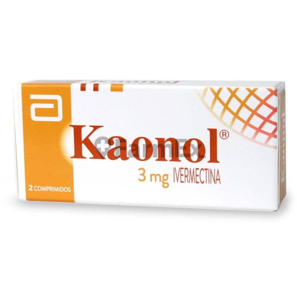 Kaonol 3 mg x 2 comprimidos Farmex-VidaTres-Persistente 