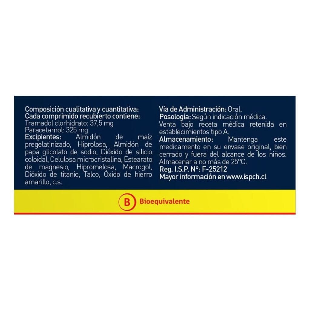 Kenatrum 37,5/325 mg x 30 Comprimidos Recubiertos Farmex-Pluxee-Persistente 