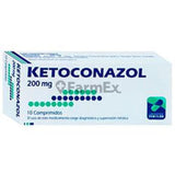 Ketoconazol 200 mg x 10 comprimidos.