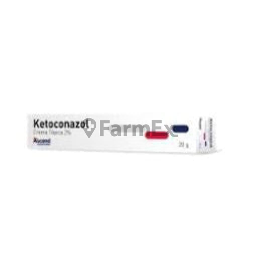 Ketoconazol Crema 2% x 20 g Farmex-Fonasa-Persistente 