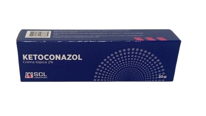 Ketoconazol Crema 2% x 20 g (SCL).