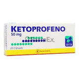 Ketoprofeno 50 mg x 20 capulas