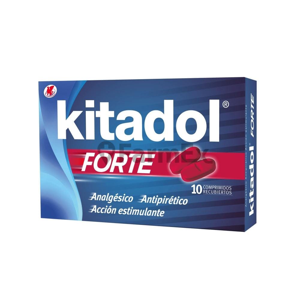 Kitadol Forte x 10 comprimidos Farmex-Consorcio-Persistente 