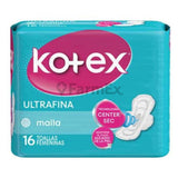 Kotex Toalla "Ultrafina Malla" x 16 Toallas