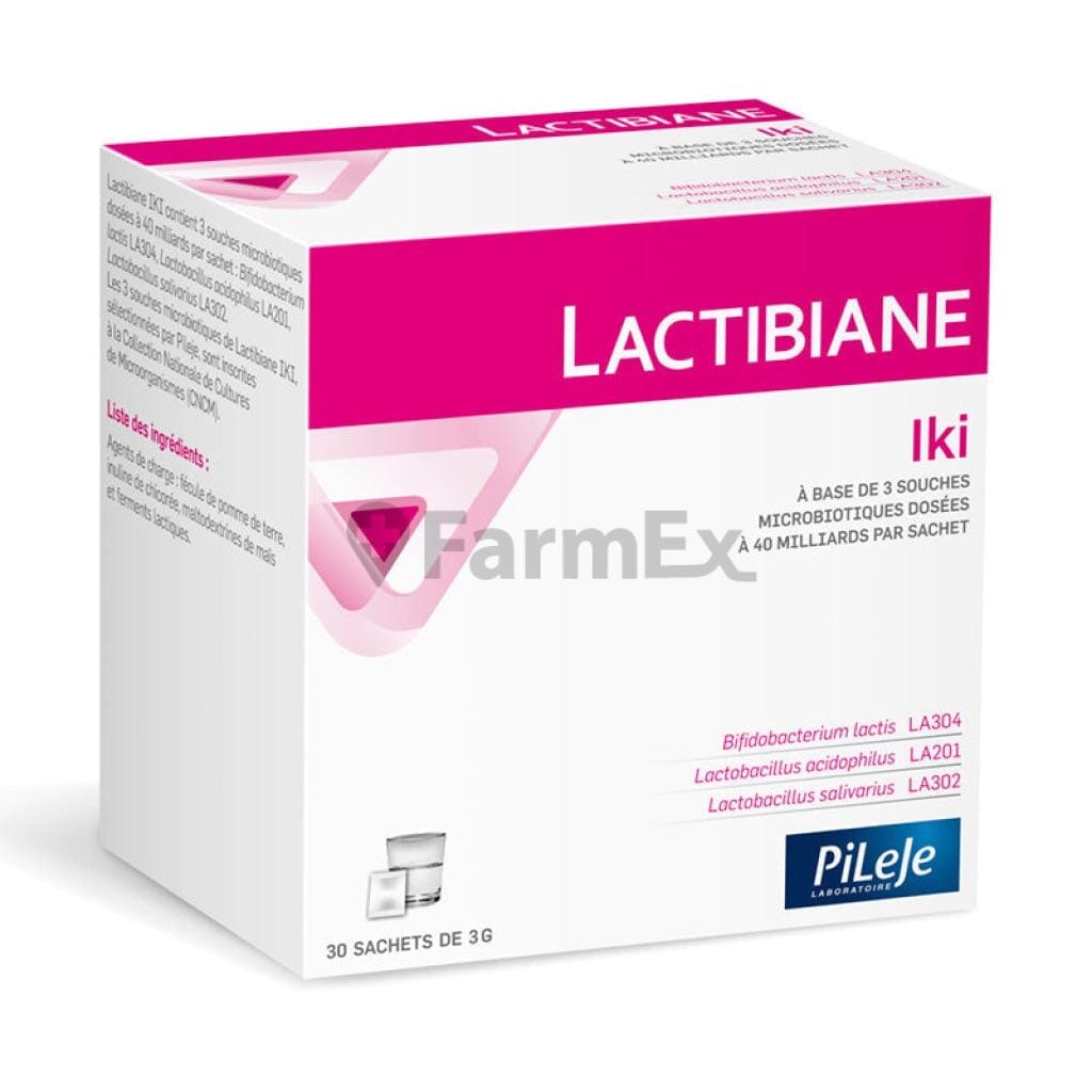 Lactibiane IKI x 30 sobres Farmex-BanMedica-Persistente 